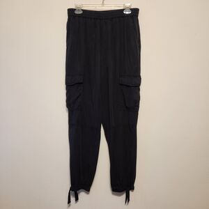 Nanette Lepore Black Cargo Pants